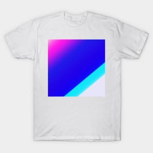 pink blue purple abstract texture T-Shirt